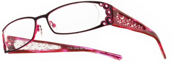 Boz by J.F. Rey OSANE Eyeglasses, Black - Pink (0082)