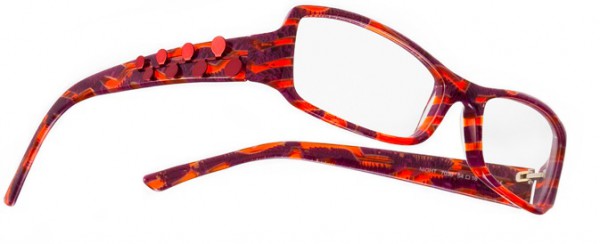 Boz by J.F. Rey NIGHT Eyeglasses, Purple - Red (7030)