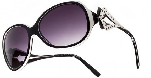 Boz by J.F. Rey OXFORD Sunglasses, Black - White (0010)