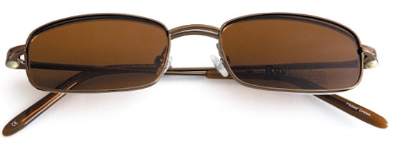 Revolution REV 453 Eyeglasses, MBRZ Matte Bronze w/ Brown Lenses