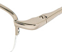 Revolution REV 453 Eyeglasses, MSIL Matte Silver w/ Grey Lenses