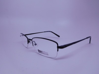 Revolution REV548 Eyeglasses, MBLK Matte Black (Grey clip-on)