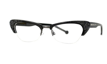 LA Eyeworks Douglas Eyeglasses, 332495 Night Glitter