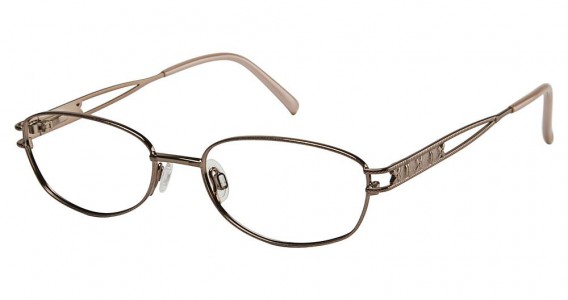 Tura 195 Eyeglasses, TEA ROSE (ROS)