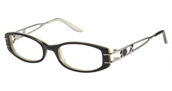 Tura 150 Eyeglasses, EBONY/SILVER (EBO)