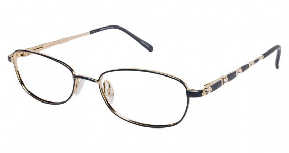 Tura 277 Eyeglasses, MATTE BLUE (BLU)