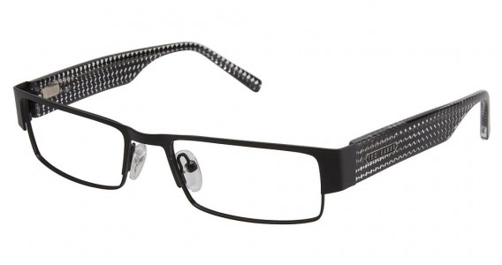 Ted Baker B202 Eyeglasses, EBONY CHECKERS (EBO)