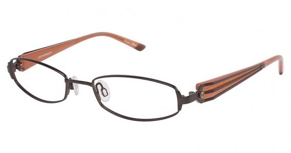Humphrey's 582082 Eyeglasses, BROWN/APRICOT (60)