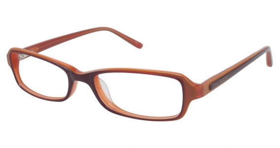 Ted Baker B827 Eyeglasses, RED CLEMENTINE (CLM)