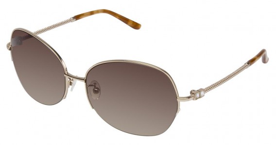 Tura 011 Sunglasses, GOLD (GLD)