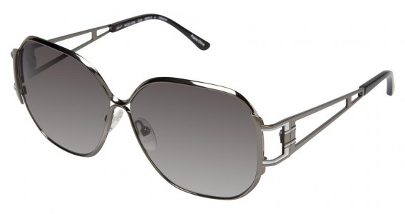 Tura 005 Sunglasses, SEMI MATTE GLD W/AB CRYSTAL (GLD)