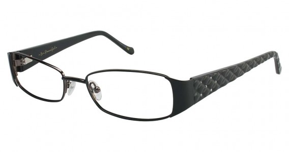 Lulu Guinness L698 Eyeglasses, BLACK (BLK)
