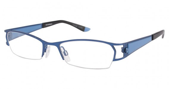 Humphrey's 582107 Eyeglasses, DRK BLUE/BLACK-BLUE (70)