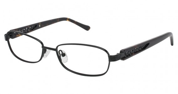 Lulu Guinness L711 Eyeglasses, BELOVED BLACK (BLK)