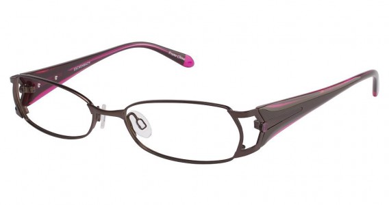 Humphrey's 582077 Eyeglasses, MTBRN/BRNMAGENTA (60)
