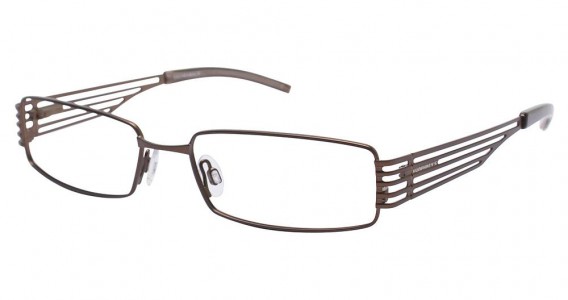 Humphrey's 582083 Eyeglasses, SEMI MATTE BROWN (60)