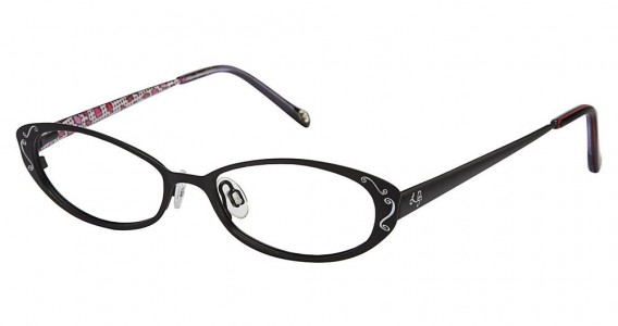 Lulu Guinness L667 Eyeglasses, Black (BLK)