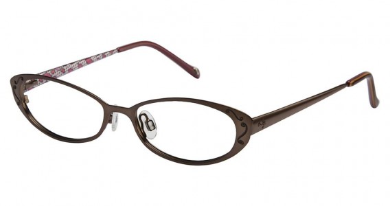Lulu Guinness L667 Eyeglasses, Brown (BRN)