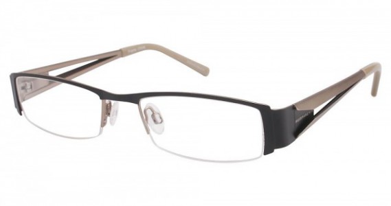 Humphrey's 582087 Eyeglasses, BLACK/TAN (10)