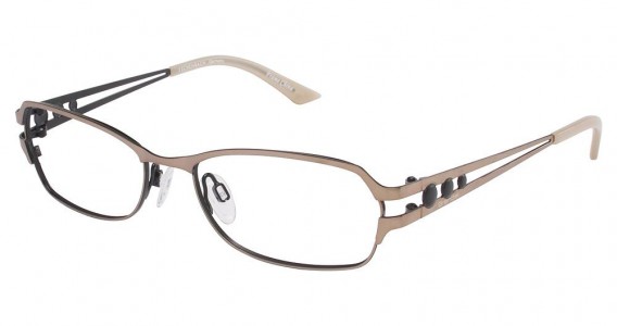 Brendel 902057 Eyeglasses, MTLIGHTBROWN (62)
