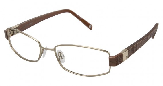 Bogner 730000 Eyeglasses, GLD/BROWN (20)