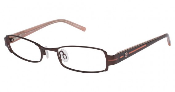 Humphrey's 582075 Eyeglasses, MATTEBROWN/ORANGE (60)