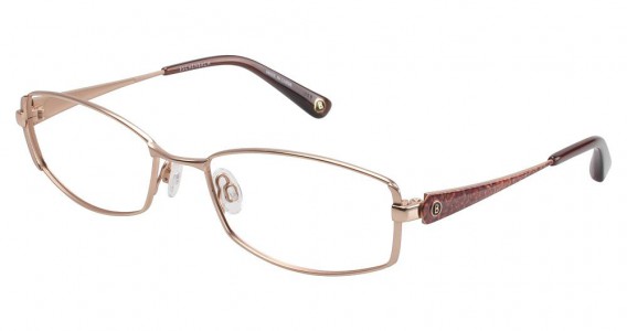 Bogner 732025 Eyeglasses, Gold/Brown Marble (20)