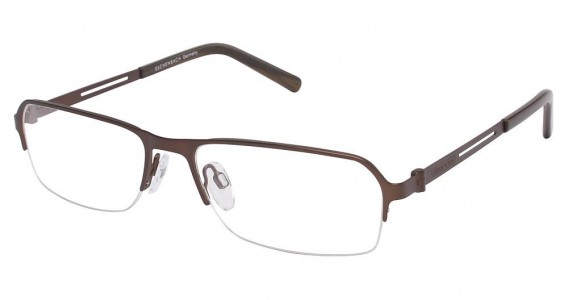 Brendel 902537 Eyeglasses, SEMI MATTE BROWN (60)
