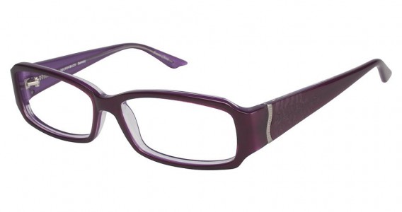 Brendel 903001 Eyeglasses, Red/Laser Patt (50)