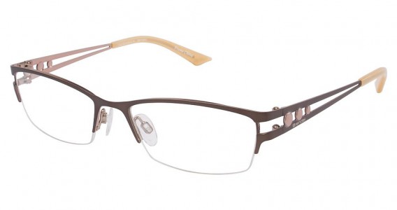 Brendel 902058 Eyeglasses, MTBROWN/ROSEGOLD (60)