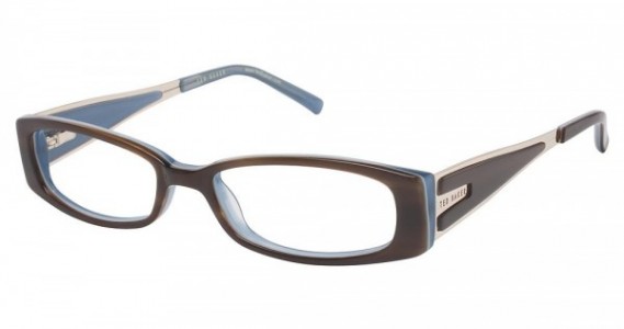 Ted Baker B841 Eyeglasses, BROWN HORN (BRH)