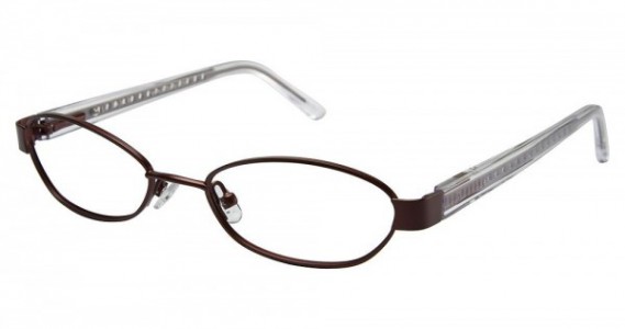 Ted Baker B161 Eyeglasses, BORDEAUX W/GUNMETAL TEMPLES (BOR)