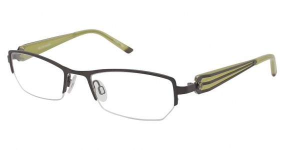 Humphrey's 582081 Eyeglasses, Brown/Green (64)
