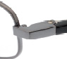Revolution REVT 90 Eyeglasses, Gun Gunmetal w/ Grey Lenses