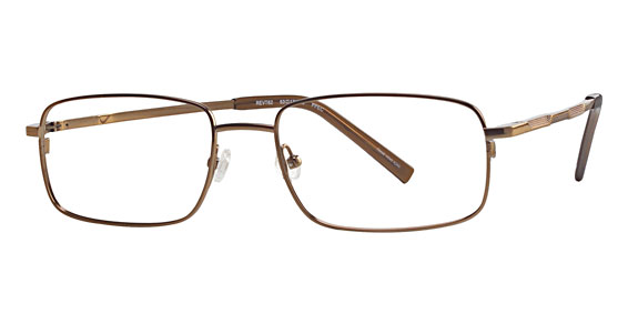 Revolution REVT62 Eyeglasses, ESPR Espresso (Brown clip-on )