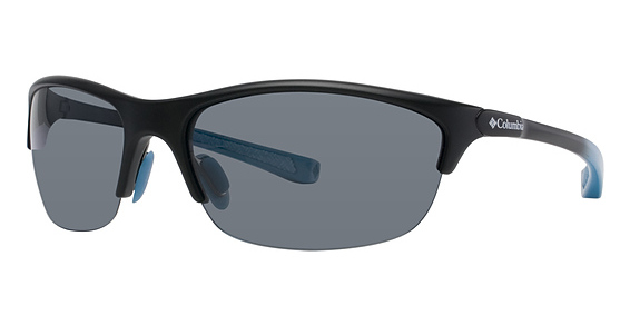 Columbia Crest Sunglasses, C02 Matte Black fade to Orxide (Grey)
