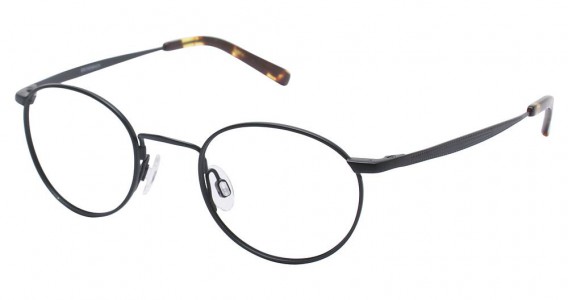 Crush 850033 Eyeglasses, SEMI MATTE BLACK (10)