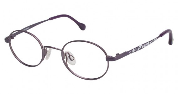 O!O 830029 Eyeglasses, 830029 LILAC/WHITE (50)