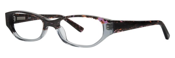 Kensie JAGGED Eyeglasses, Black