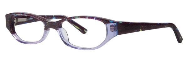 Kensie JAGGED Eyeglasses, Purple