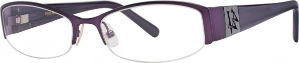 Vera Wang V056 Eyeglasses, Plum