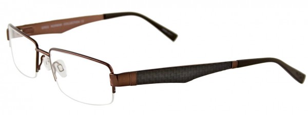 Greg Norman GN203 Eyeglasses, SHINY DARK CHOCOLATE