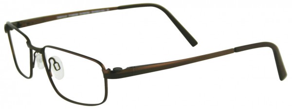 EasyClip EC183 Eyeglasses, MATT BROWN