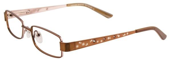 EasyClip EC142 Eyeglasses, CHOCOLATE/CHOCOLATE AND BEIGE
