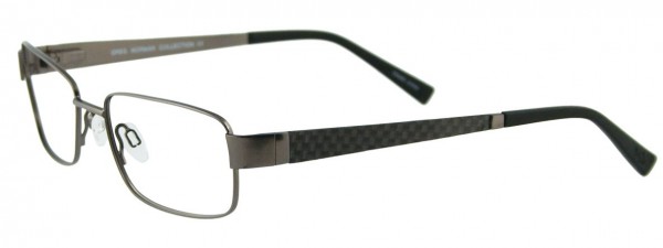 Greg Norman GN201 Eyeglasses, SATIN DARK GREY