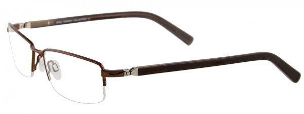 Greg Norman GN207 Eyeglasses, SATIN DARK CHOCOLATE