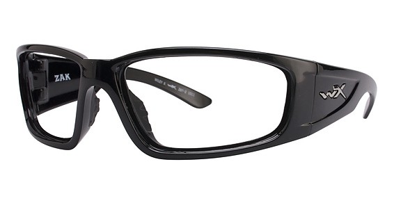 Wiley X ZAK Sunglasses, Gloss Black