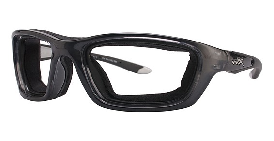 Wiley X BRICK Sunglasses, Crystal Metallic