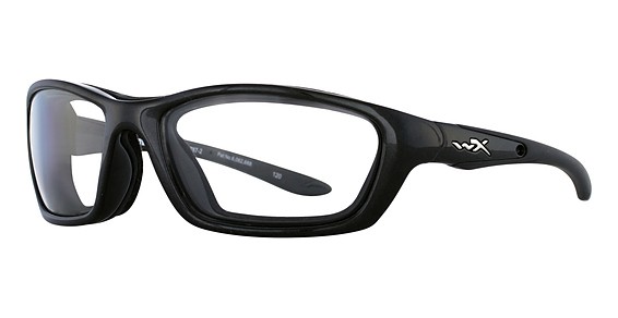 Wiley X BRICK Sunglasses, Metallic Black (Light Adjusting Grey)