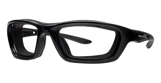 Wiley X BRICK Sunglasses, BLK GLOSS BLACK